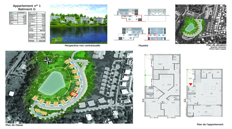 Ma-Cabane - Location Appartement Saint-Joseph, 108 m²