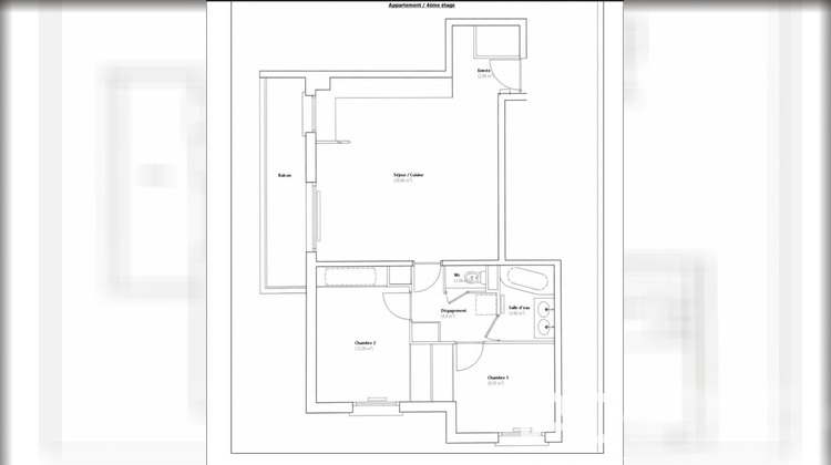 Ma-Cabane - Location Appartement Saint-Maurice, 63 m²