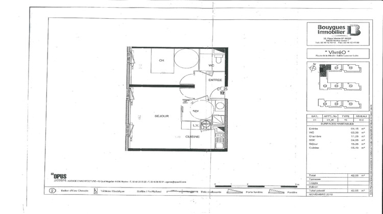 Ma-Cabane - Location Appartement Sainte-Luce-sur-Loire, 42 m²