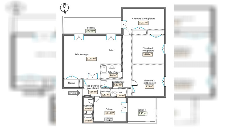 Ma-Cabane - Location Appartement Salon-de-Provence, 95 m²