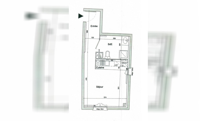 Ma-Cabane - Location Appartement SARTROUVILLE, 25 m²