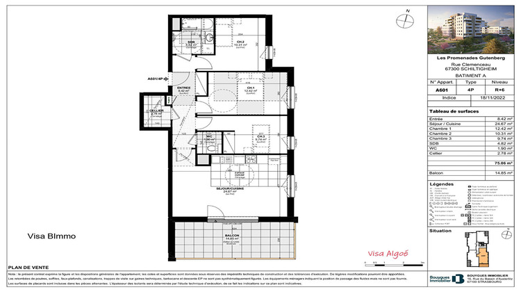 Ma-Cabane - Location Appartement SCHILTIGHEIM, 76 m²