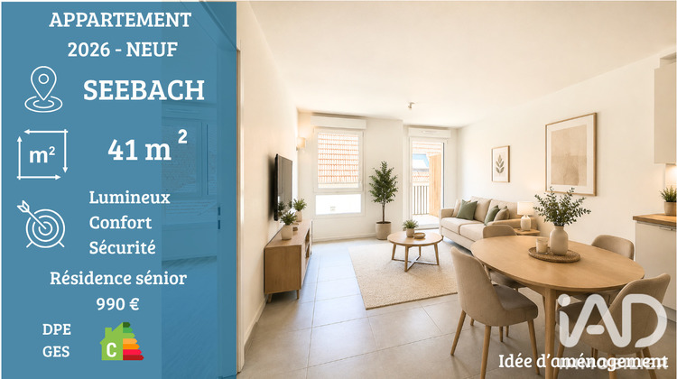 Ma-Cabane - Location Appartement Seebach, 40 m²