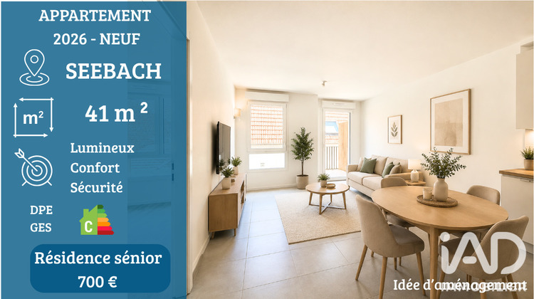 Ma-Cabane - Location Appartement Seebach, 40 m²