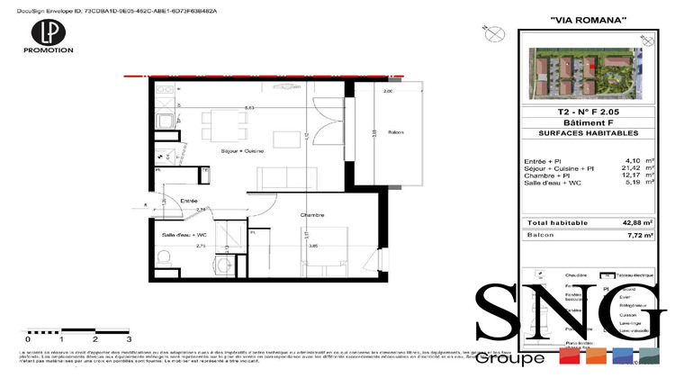 Ma-Cabane - Location Appartement Seysses, 42 m²