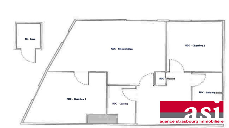 Ma-Cabane - Location Appartement Strasbourg, 56 m²