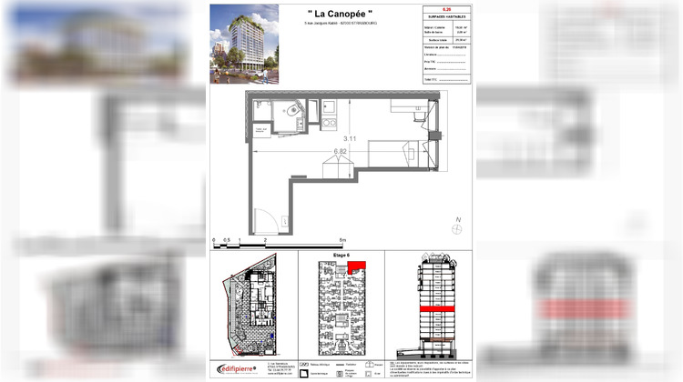 Ma-Cabane - Location Appartement Strasbourg, 21 m²