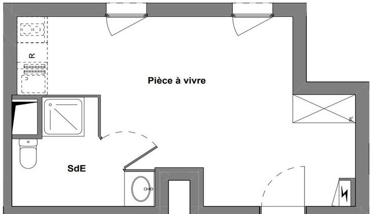 Ma-Cabane - Location Appartement THIAIS, 27 m²