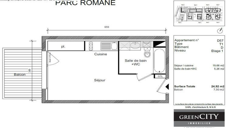 Ma-Cabane - Location Appartement Toulouse, 24 m²