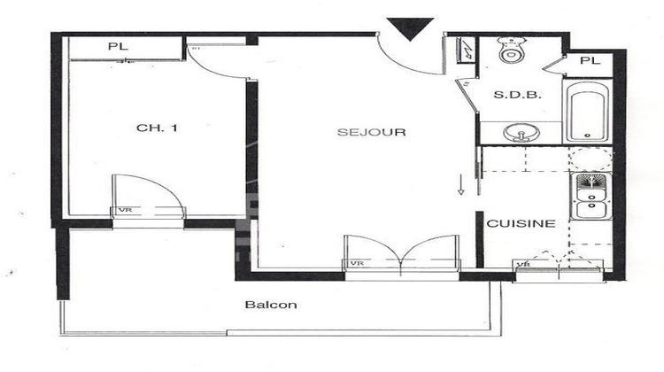 Ma-Cabane - Location Appartement TOURS, 38 m²
