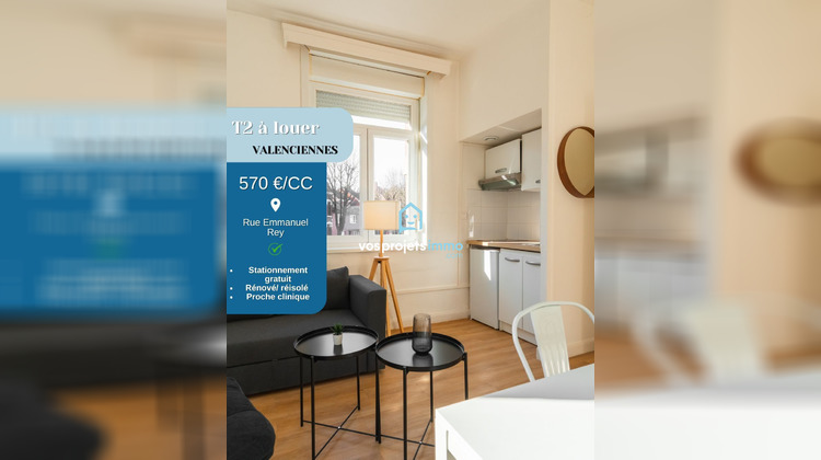 Ma-Cabane - Location Appartement Valenciennes, 25 m²