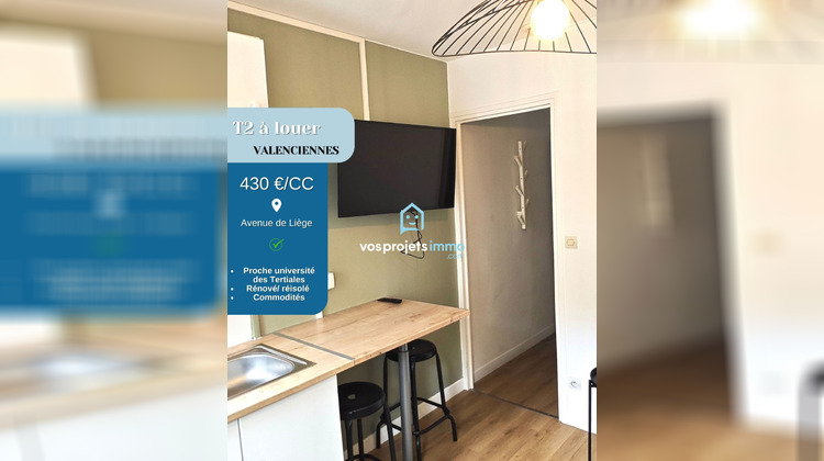 Ma-Cabane - Location Appartement Valenciennes, 19 m²