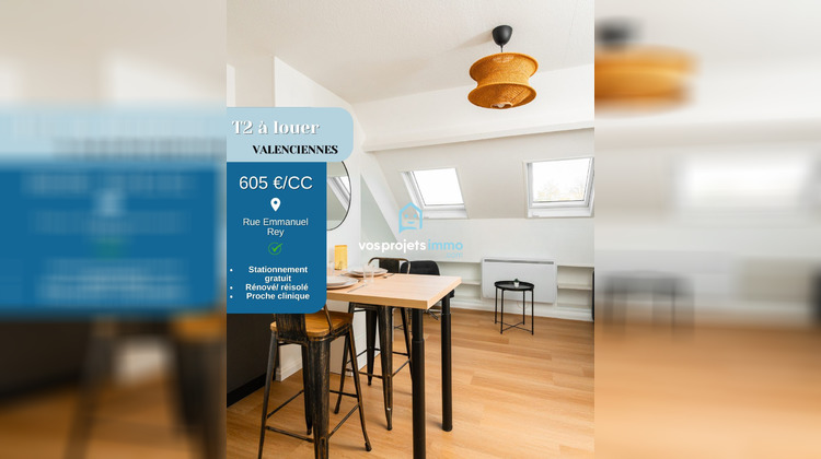 Ma-Cabane - Location Appartement Valenciennes, 25 m²