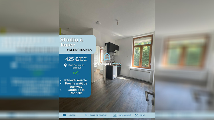 Ma-Cabane - Location Appartement Valenciennes, 17 m²