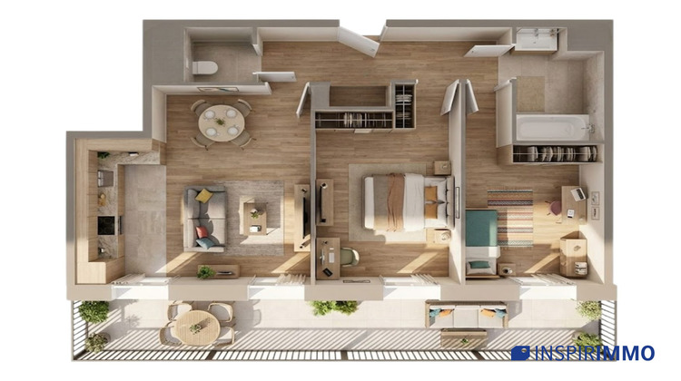 Ma-Cabane - Location Appartement Versailles, 56 m²