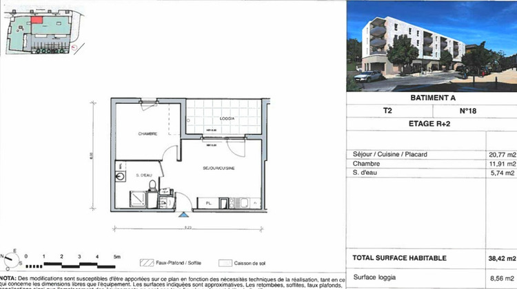 Ma-Cabane - Location Appartement VILLEFONTAINE, 38 m²