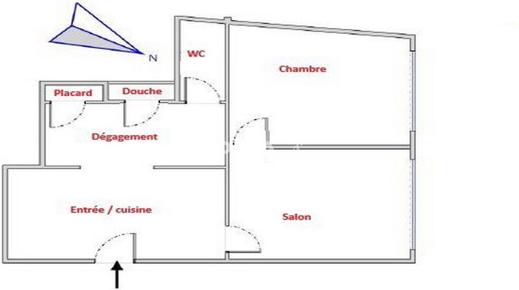 Ma-Cabane - Location Appartement Villeurbanne, 40 m²