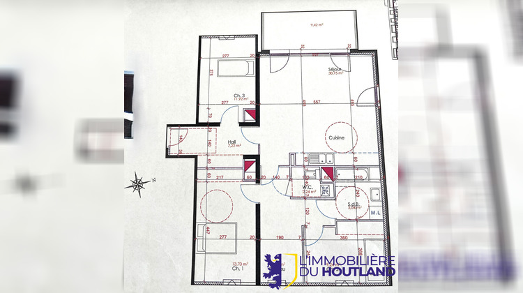 Ma-Cabane - Location Appartement WORMHOUT, 90 m²