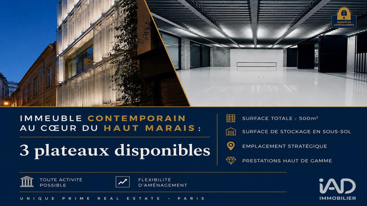 Ma-Cabane - Location Boutique Paris, 500 m²