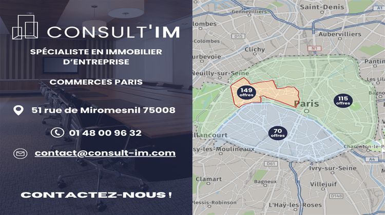 Ma-Cabane - Location Boutique PARIS, 81 m²