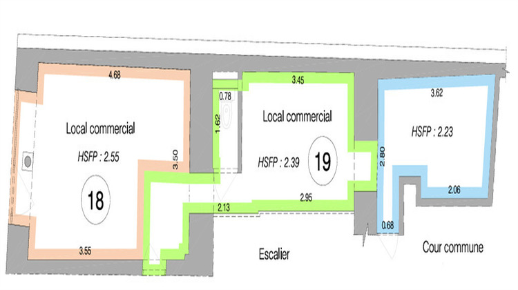 Ma-Cabane - Location Boutique PARIS, 68 m²