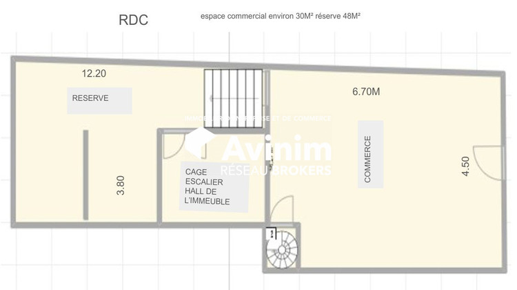 Ma-Cabane - Location Boutique Pau, 92 m²