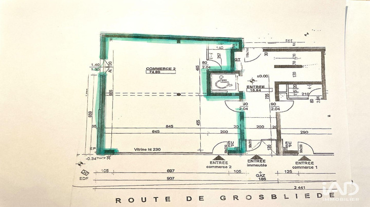 Ma-Cabane - Location Boutique Sarreguemines, 81 m²