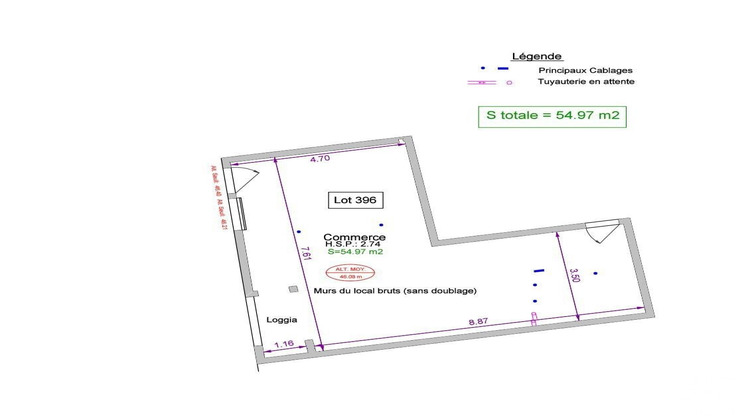 Ma-Cabane - Location Boutique Thorigny-sur-Marne, 55 m²