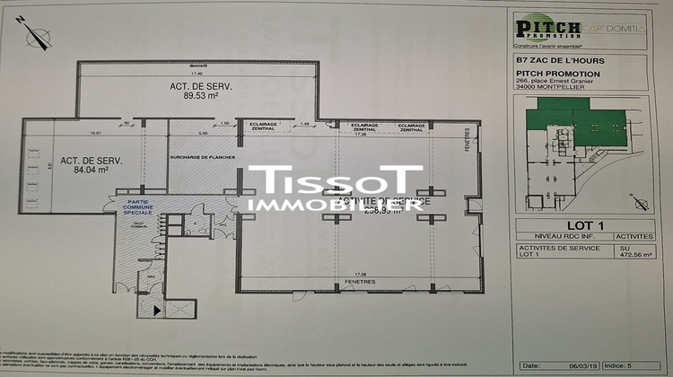 Ma-Cabane - Location Divers Béziers, 473 m²