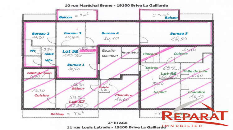 Ma-Cabane - Location Divers Brive-la-Gaillarde, 99 m²