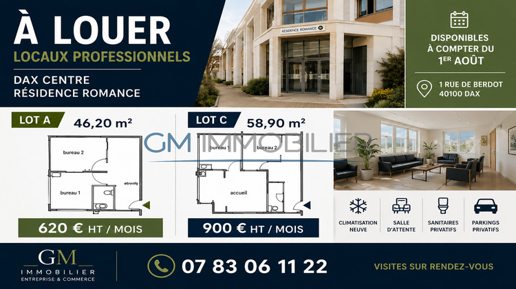 Ma-Cabane - Location Divers Dax, 50 m²
