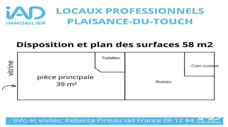 Ma-Cabane - Location Divers Plaisance-du-Touch, 58 m²