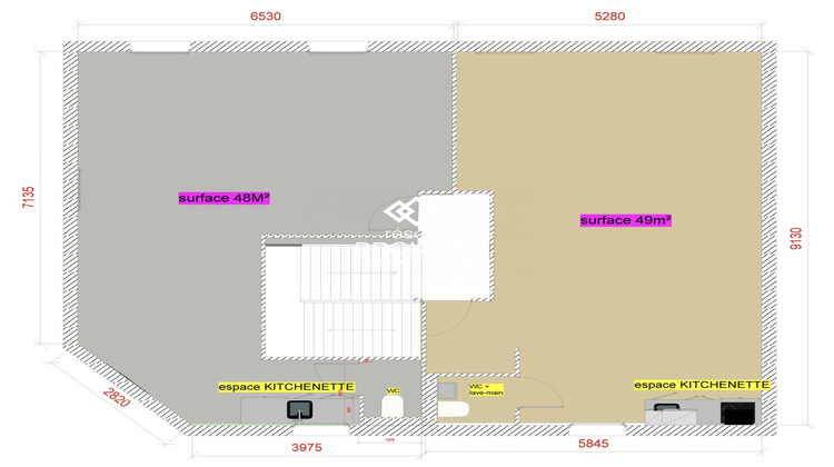 Ma-Cabane - Location Divers Poisy, 49 m²