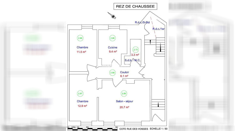 Ma-Cabane - Location Divers Sarreguemines, 64 m²