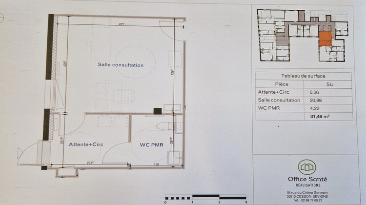 Ma-Cabane - Location Local commercial ACIGNE, 31 m²