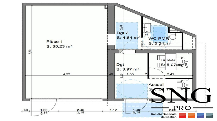Ma-Cabane - Location Local commercial Aix-en-Provence, 58 m²