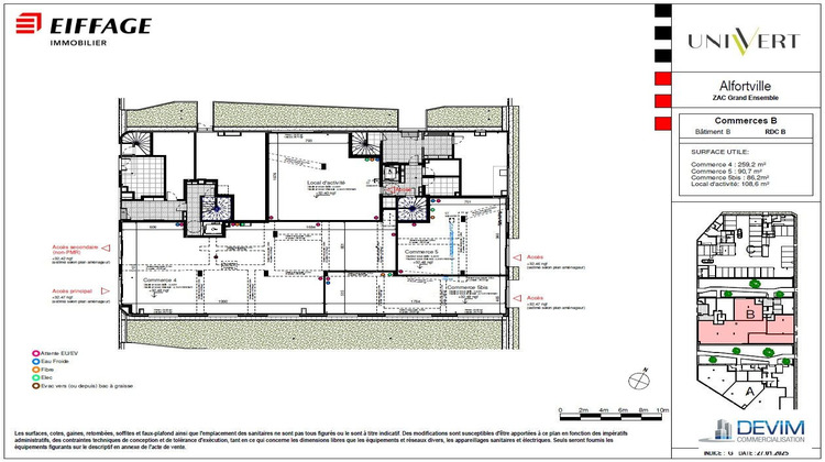 Ma-Cabane - Location Local commercial Alfortville, 109 m²