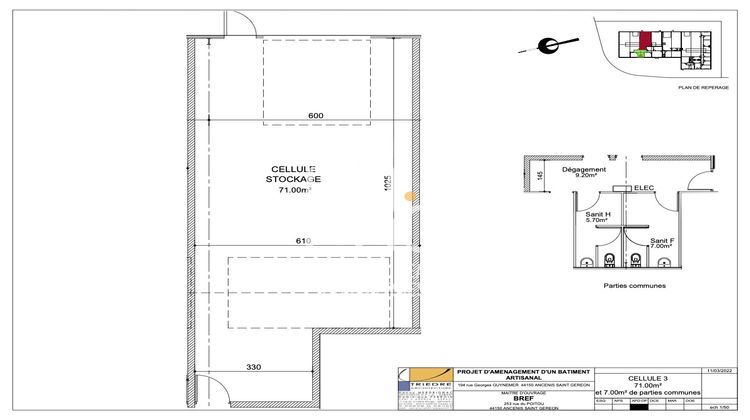 Ma-Cabane - Location Local commercial Ancenis-Saint-Géréon, 71 m²