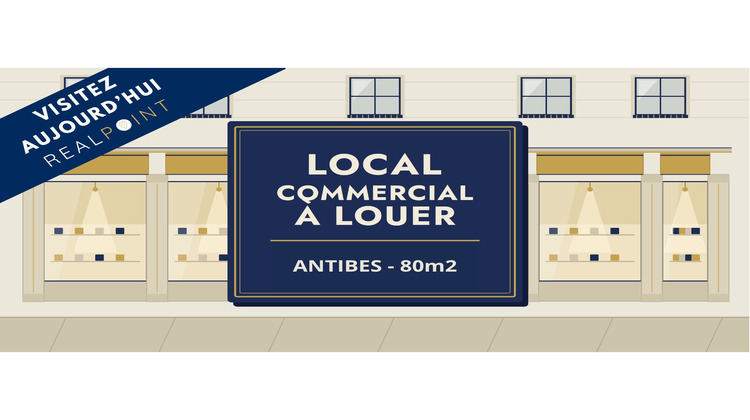 Ma-Cabane - Location Local commercial Antibes, 80 m²