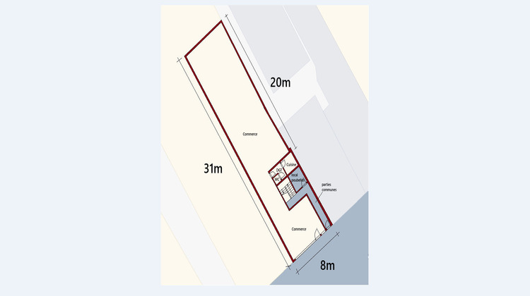 Ma-Cabane - Location Local commercial ARMENTIERES, 220 m²