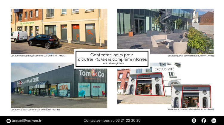 Ma-Cabane - Location Local commercial Arras, 80 m²
