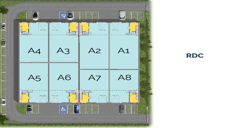 Ma-Cabane - Location Local commercial Aubergenville, 1174 m²
