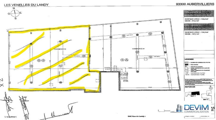 Ma-Cabane - Location Local commercial Aubervilliers, 236 m²