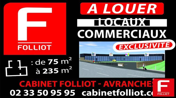 Ma-Cabane - Location Local commercial AVRANCHES, 163 m²