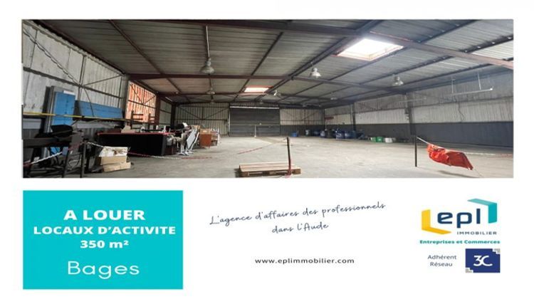 Ma-Cabane - Location Local commercial Bages, 360 m²