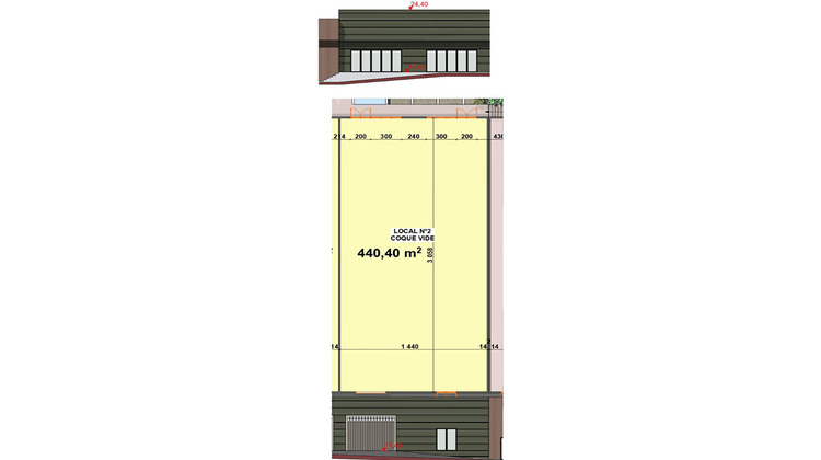 Ma-Cabane - Location Local commercial BIGUGLIA, 440 m²