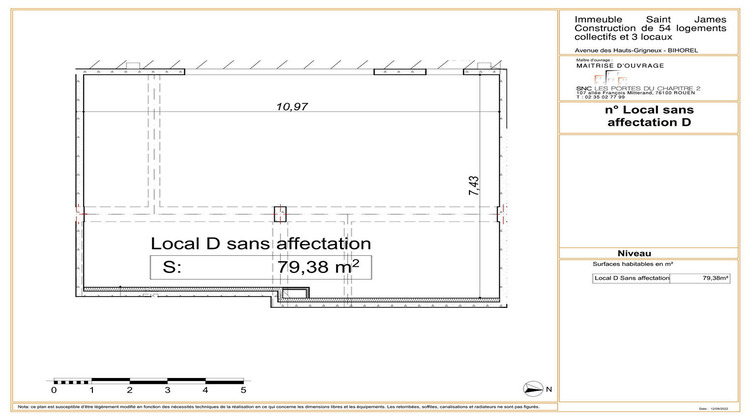 Ma-Cabane - Location Local commercial BIHOREL, 79 m²