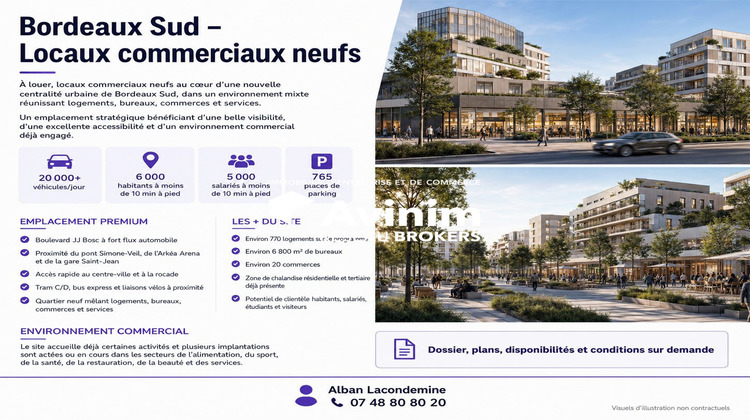 Ma-Cabane - Location Local commercial Bordeaux, 211 m²