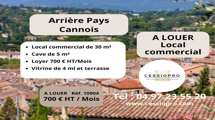 Ma-Cabane - Location Local commercial Cabris, 36 m²