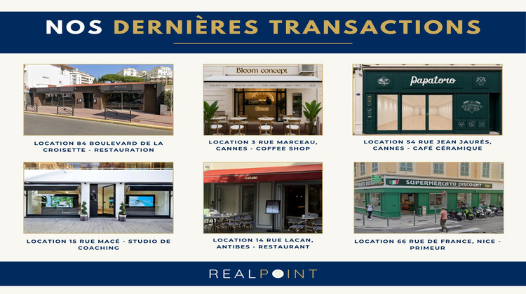 Ma-Cabane - Location Local commercial Cannes, 155 m²